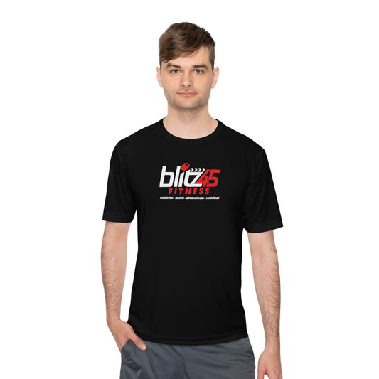 Unisex Blitz45 Black Tee
