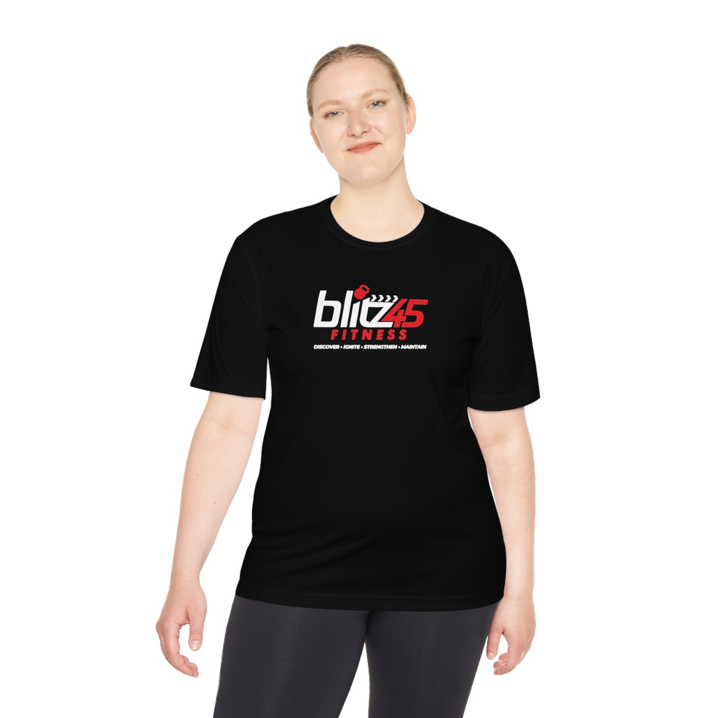 Unisex Blitz45 Black Tee
