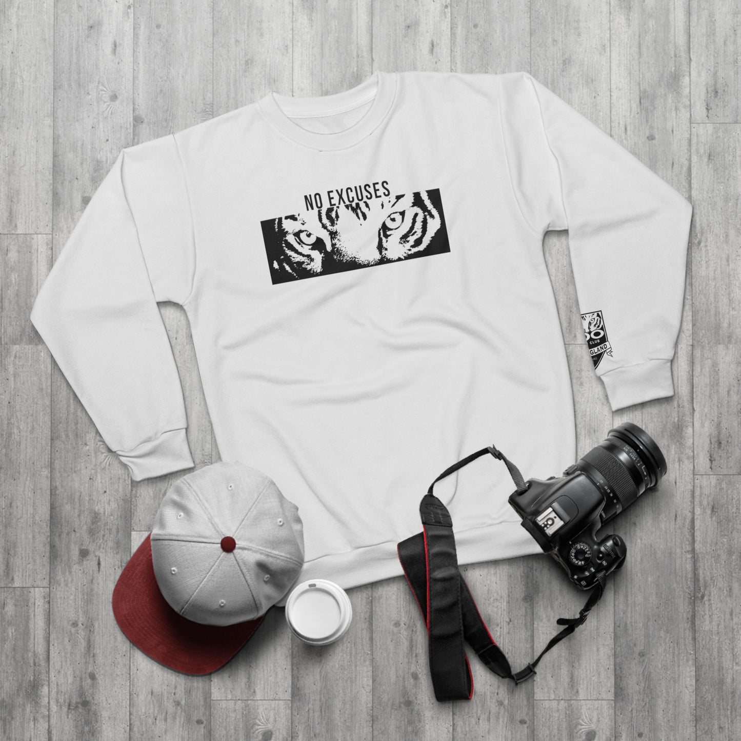No Excuses Cuff Sweatshirt